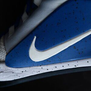 Nike HyperDunk Air Zoom Blue-Gray Hi-Top Basketball Shoes (17.5) OMG! 😎 🏀